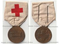 France WWI ADF Red Cross Medal of the Association of French Women 1914 1918 Named