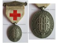 France WWI UFF Red Cross Medal of the Union of the Women of France 1914 1918 Numbered