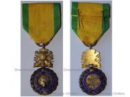 France WWI Military Medal Valor & Discipline 1870 7th Type 1910 1951 by Paris Mint