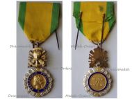 France WWII Military Medal Valor & Discipline 8th Type 1951 1961
