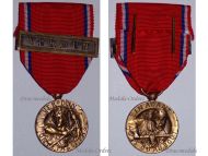 France WWI Verdun Medal 1916 Revillon Type with Clasp Verdun by Arthus Bertrand