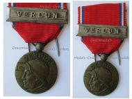 France WWI Verdun Medal 1916 with Clasp Verdun Anonymous Type