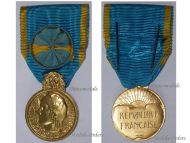 France Medal Honor Youth Sports Associative Engagements Officer 1969 French Decoration Silver Gilt Paris Mint
