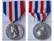 France Honor Medal of Railroads Silver Class 3rd Type Attributed to Female 1970 by the Paris Mint