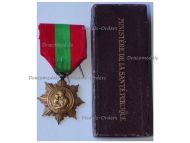 France WWI French Families Medal Bronze Class 1st Type 1920 by Deschamps Boxed