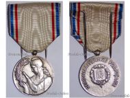 France WWI Medal of National Recognition & Gratitude Silver Class by Delannoy & the Paris Mint
