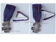 France Libre WWII Free French Volunteers Commemorative War Cross 1939 1945 with Tie Pin MINI