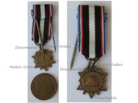 France WWI WWII Aisne Chemin des Dames Medal MINI