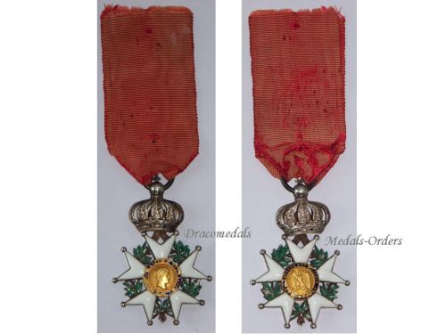 France National Order of the Legion of Honor Knight's Cross 2nd Empire 1852 1870 Napoleon III