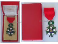 France WWII National Order of the Legion of Honor Knight's Cross French 4th Republic 1951 1961 Luxurious Type Boxed by Gloria Nantes