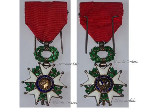 France WWI National Order of the Legion of Honor Knight's Cross French 3rd Republic 1870 1951