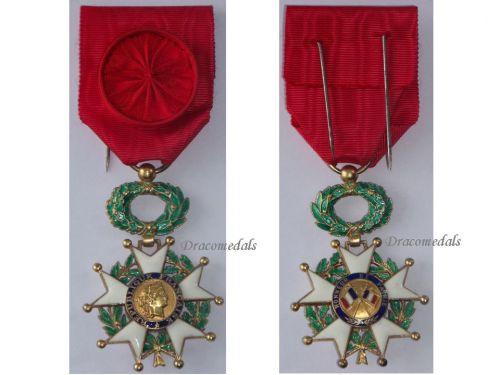 France WWII National Order of the Legion of Honor Officer's Cross French 4th Republic 1951 1961