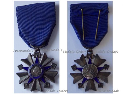 France WWII Order of Public Health Knight's Star 1938 1963