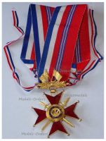 France Britain WWII Franco-British Association Commander's Cross 1940 1944 1st Type