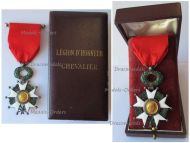 France WWII National Order of the Legion of Honor Knight's Cross French 4th Republic 1951 1961 by Arthus Bertrand Boxed