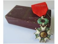 France WWII National Order of the Legion of Honor Knight's Cross Boxed 1951 1961 by the Paris Mint French 4th Republic