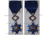 France National Order of Merit Knight's Cross 5th Republic 1963 in Silver