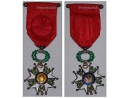France WWI National Order of the Legion of Honor Officer's Cross French 3rd Republic 1870 1951 with Officer's Bar