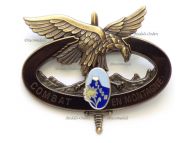 France CIECM Badge Alpine Troops Training Center 1990 by Drago