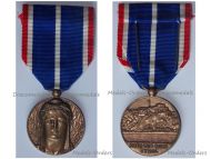 France WWI Veterans Commemorative Medal for the Occupation of Rhineland, Ruhr and Tirol 2nd Type by Arthus Bertrand