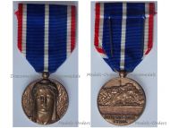 France WWI Veteran Commemorative Medal for the Occupation of Rhineland, Ruhr and Tirol 2nd Type by Arthus Bertrand