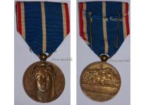 France WWI Veteran Commemorative Medal for the Occupation of Rhineland and Ruhr 1st Type by Arthus Bertrand
