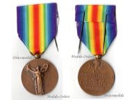 France WWI Victory Medal by Morlon Laslo Official Type