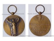 France WWI Victory Interallied Medal by Morlon Laslo Official Type