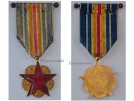 France WWI Wound Medal Standard Type by Arthus Bertrand on Officer's Bar