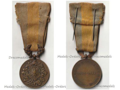 France WWI Upper Silesia Plebiscite Commemorative Medal for the Silesian Uprisings 1920 1922