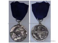 France WWI Medal for the 50th Anniversary of the Great War Armistice Day 1918 1968 Department of Bas-Rhin