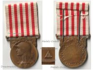 France WWI Commemorative Medal by Arthus Bertrand Signed by Morlon