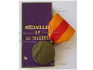 France WWI Saint St Mihiel Commemorative Medal by Fraisse & the Paris Mint Boxed
