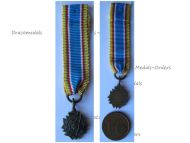 France WWI Young Combatant Medal for Soldiers Under 20 Years of Age MINI