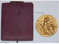 France WWI Gold Medal for Military Preparation and Readiness by Rasumny Boxed