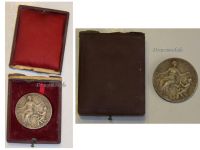 France WWI Silver Medal for Military Preparation and Readiness by Rasumny Boxed
