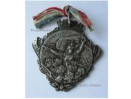 France WWI Patriotic Medal for the Paris War Effort Support Day 1916 by Bargas