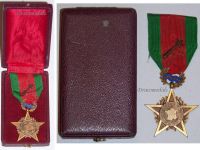 France WWII Rhine Danube Campaign 1944 Medal 1st Free French Army by LR Paris Boxed