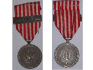 France WWII Italian Campaign Medal 1943 1945 with Clasp Italie (Italy) by Del Benard