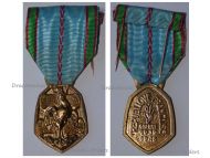 France WWII Commemorative Medal 1939 1945 Gilt Type by the Paris Mint 
