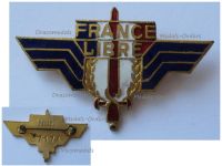 France WWII Free French Forces Wings FFL Badge British Made Numbered