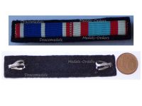 France WWII Ribbon Bar Medal for the Occupation Ruhr Rhineland Tirol 1945 North Africa Medal 1950