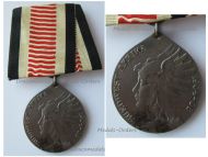 Germany South West Africa Colonial Medal Steel for Non Combatants of the Herero Namaqua Rebellion 1904 1906 by Schultz on Large Bar
