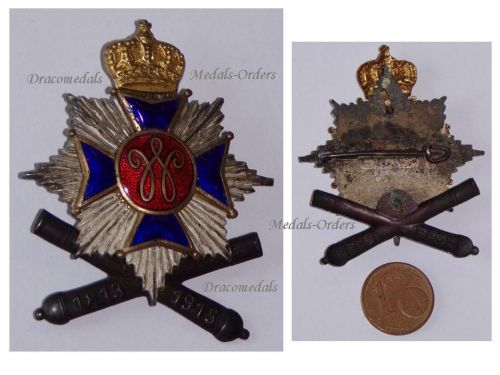 Germany WWI Centennial Badge of the 46th Field Artillery Regiment of  Lower Saxony 1813 1913