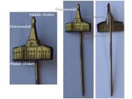 Germany WWI Prussia Bronze Stickpin Badge of the Lighthouse Kyffhauser Land Forces Veteran Association