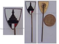 Germany WWI Prussia Lighthouse Kyffhauser Land Forces Veterans Stickpin Marked Ges. Gesch 