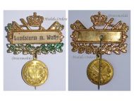 Germany WWI Prussia Commemorative Badge for Recruitment to the Territorial Army