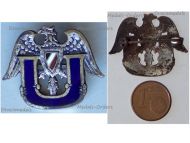 Germany WWI Submarine Uboat Veterans Cap Badge Imperial Navy 1914 1918