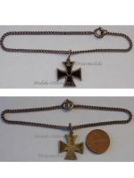 Germany WWI Patriotic Pendant Iron Cross 1914 Bracelet