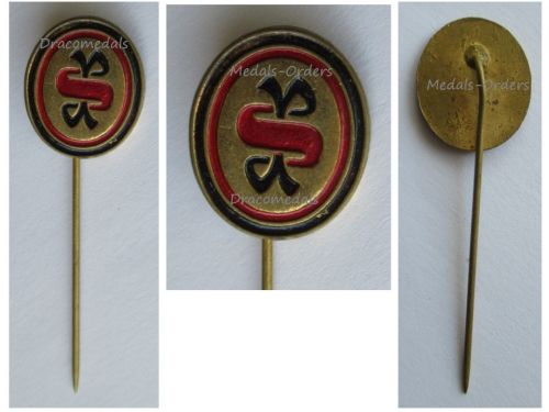 Germany Badge SPD Social Democratic Party 2nd Type 1925 Stickpin